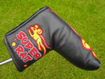 Scotty Cameron Tour Only Black Genuine Leather Super Rat Circle T Headcover