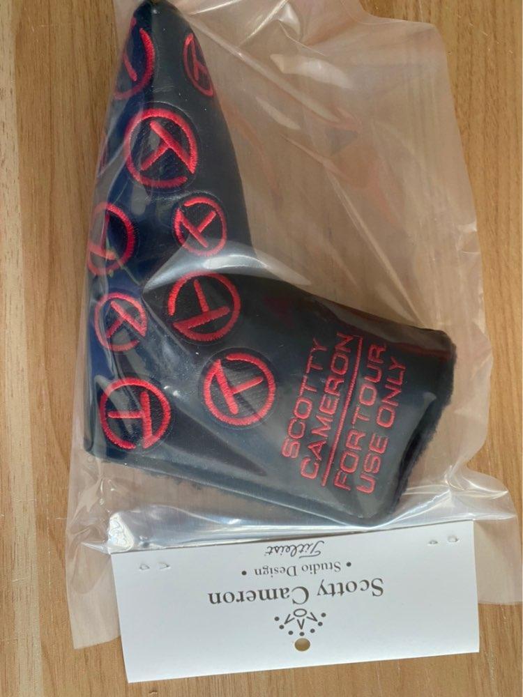 Scotty Cameron HeadCover Dancing Red Circle T For Tour Use Only Blade Putter