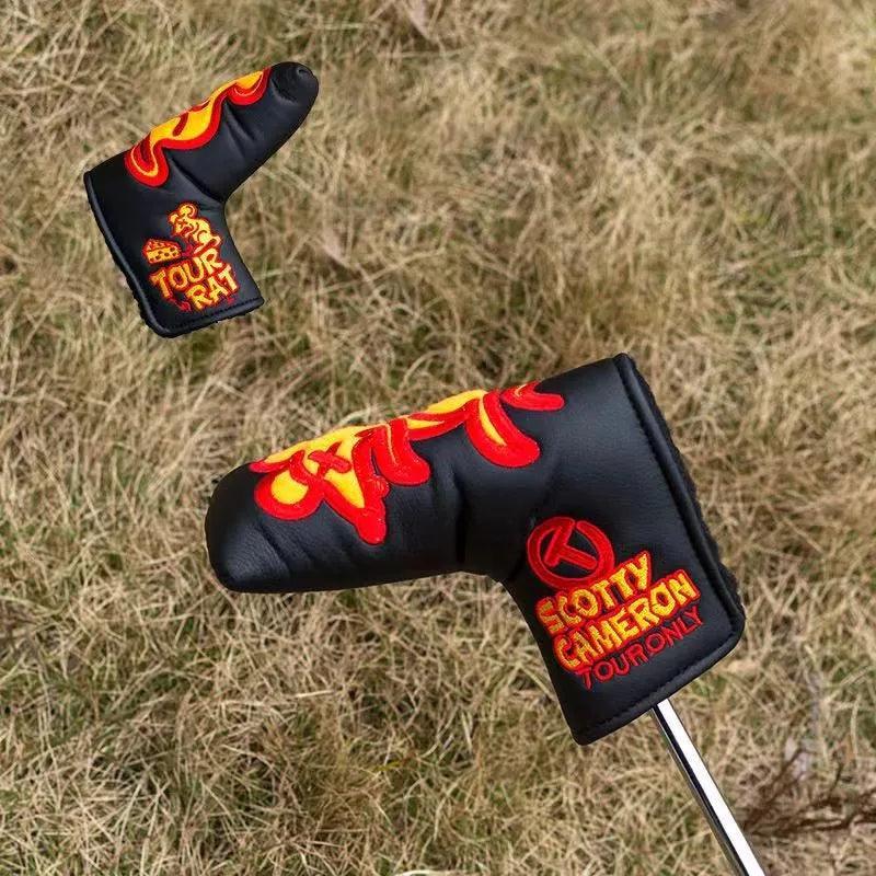 Scotty Cameron Tour Only Black Tour Rat Circle T Blade Headcover