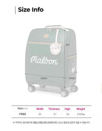 Malbon Bag CLASSIC trolley Boston bag GREEN