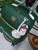 Malbon Bag CLASSIC trolley Boston bag GREEN