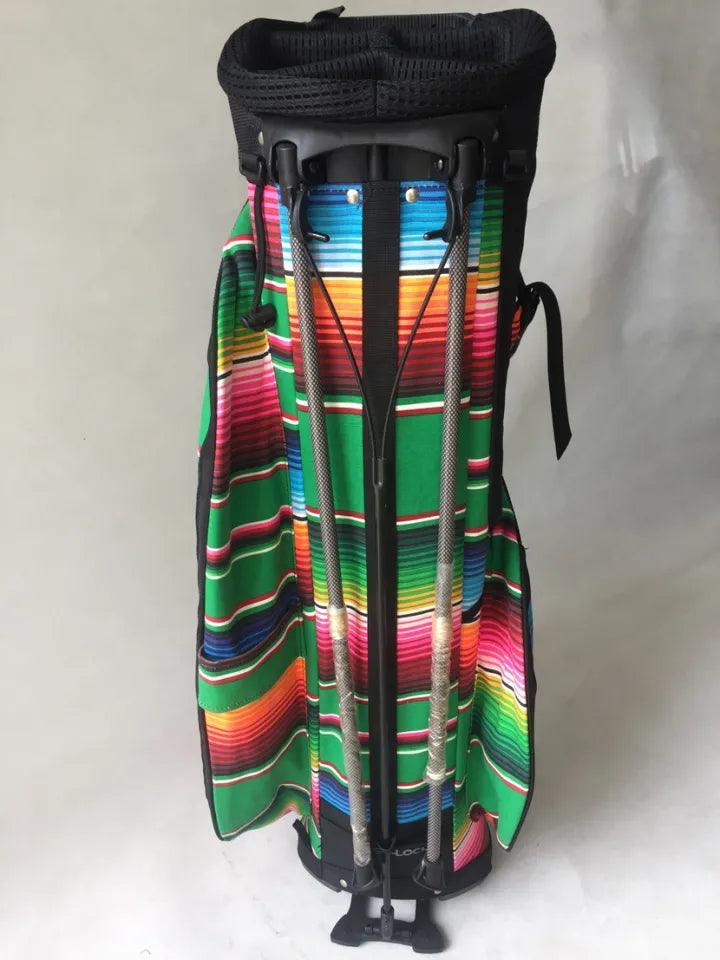 SCOTTY CAMERON CINCO DE MAYO CIRCLE T 2016 MEXICAN BLANKET SERAPE STAND BAG