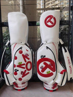 Scotty Cameron Japan Tour Bag Warrior Family White/Red
