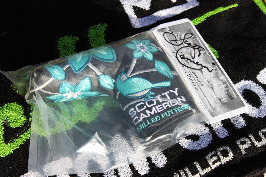 Scotty Cameron New Scotty Cameron Japan Only Cherry Blossom/Cardinal Putter Headcover Very Rare