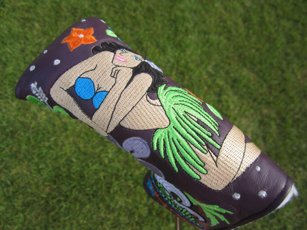 Scotty Cameron 2011 Sony Open in Hawaii Purple Hula Girls Headcover
